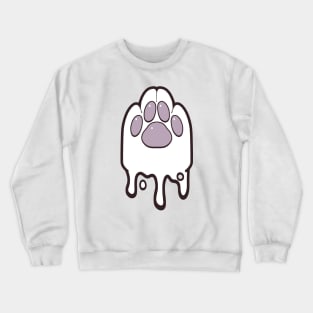 Lotion Cat Paw Crewneck Sweatshirt